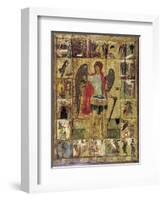 Saint Michael the Archangel, C1410-null-Framed Premium Giclee Print