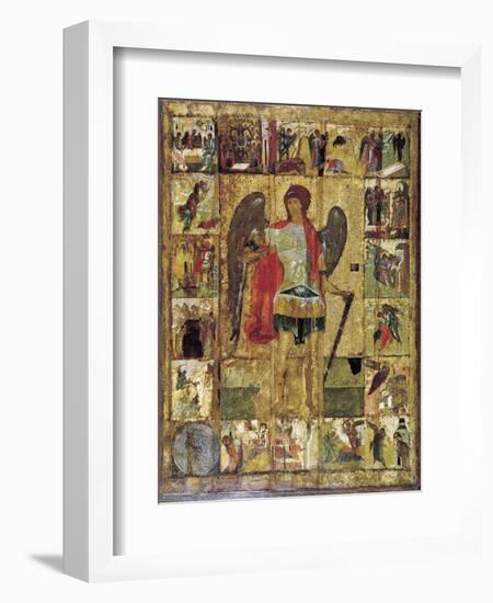 Saint Michael the Archangel, C1410-null-Framed Premium Giclee Print