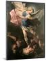 Saint Michael the Archangel, Ca 1663-Luca Giordano-Mounted Giclee Print