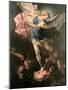 Saint Michael the Archangel, Ca 1663-Luca Giordano-Mounted Giclee Print