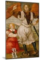 Saint Michael the Archangel-Bartolomeo Della Gatta-Mounted Giclee Print