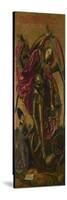 Saint Michael Triumphs over the Devil, 1468-Bartolomé Bermejo-Stretched Canvas