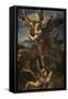Saint Michael Vanquishing Satan, 1518-Raphael-Framed Stretched Canvas