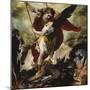 Saint Michael Vanquishing Satan-Francesco Maffei-Mounted Giclee Print