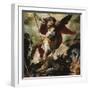 Saint Michael Vanquishing Satan-Francesco Maffei-Framed Giclee Print