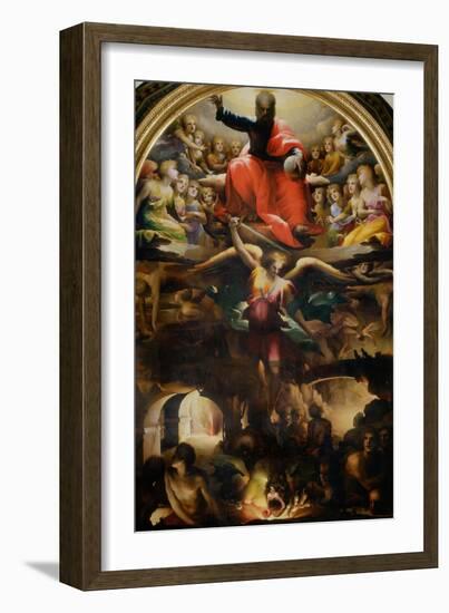 Saint Michael-Domenico Beccafumi-Framed Giclee Print