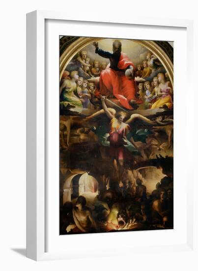 Saint Michael-Domenico Beccafumi-Framed Giclee Print