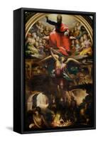 Saint Michael-Domenico Beccafumi-Framed Stretched Canvas