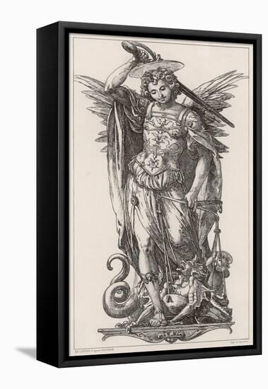 Saint Michael-null-Framed Stretched Canvas