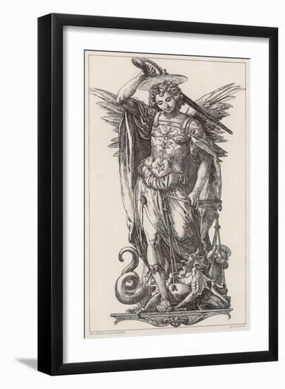 Saint Michael-null-Framed Art Print