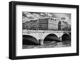 Saint Michel - Pont Neuf Bridge - Paris - France-Philippe Hugonnard-Framed Photographic Print