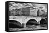 Saint Michel - Pont Neuf Bridge - Paris - France-Philippe Hugonnard-Framed Stretched Canvas