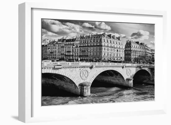 Saint Michel - Pont Neuf Bridge - Paris - France-Philippe Hugonnard-Framed Photographic Print