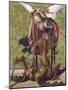 Saint Michel terrassant le démon-Josse Lieferinxe-Mounted Giclee Print