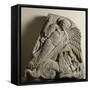 Saint Michel terrassant le dragon-null-Framed Stretched Canvas