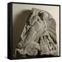 Saint Michel terrassant le dragon-null-Framed Stretched Canvas