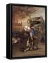 Saint Michel-Raffaello Sanzio-Framed Stretched Canvas
