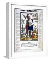 Saint Napoleon, 19th Century-null-Framed Giclee Print