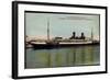 Saint Nazaire, L'Espagne, Sgtm, Dampfschiff-null-Framed Giclee Print