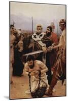 Saint Nicholas of Myra Saves Three Innocents from Death.-Ilya Repin-Mounted Art Print