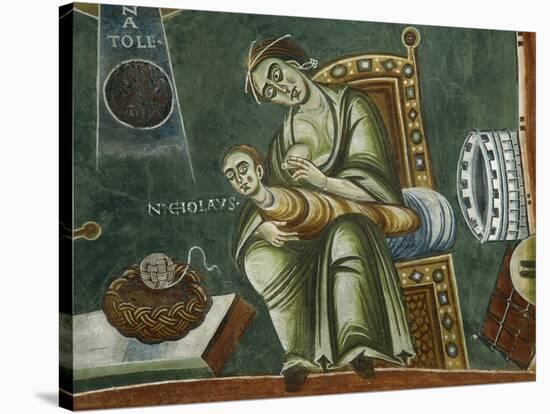 Saint Nicholas Refusing His Mother's Milk-null-Stretched Canvas