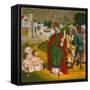 Saint Nicholas Resurrects Three Dead People-null-Framed Stretched Canvas