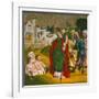 Saint Nicholas Resurrects Three Dead People-null-Framed Giclee Print