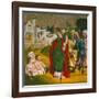 Saint Nicholas Resurrects Three Dead People-null-Framed Giclee Print