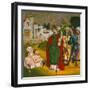 Saint Nicholas Resurrects Three Dead People-null-Framed Giclee Print