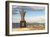 Saint Nicholas Statue, Siberian City Anadyr, Chukotka Province, Russian Far East, Eurasia-Gabrielle and Michel Therin-Weise-Framed Photographic Print