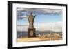 Saint Nicholas Statue, Siberian City Anadyr, Chukotka Province, Russian Far East, Eurasia-Gabrielle and Michel Therin-Weise-Framed Photographic Print