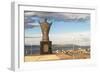 Saint Nicholas Statue, Siberian City Anadyr, Chukotka Province, Russian Far East, Eurasia-Gabrielle and Michel Therin-Weise-Framed Photographic Print