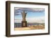 Saint Nicholas Statue, Siberian City Anadyr, Chukotka Province, Russian Far East, Eurasia-Gabrielle and Michel Therin-Weise-Framed Photographic Print