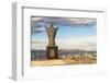 Saint Nicholas Statue, Siberian City Anadyr, Chukotka Province, Russian Far East, Eurasia-Gabrielle and Michel Therin-Weise-Framed Photographic Print