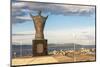 Saint Nicholas Statue, Siberian City Anadyr, Chukotka Province, Russian Far East, Eurasia-Gabrielle and Michel Therin-Weise-Mounted Photographic Print