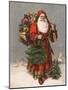 Saint Nicholas (The Original Santa ) - an Early 1900S Vintage Illustration.-Victorian Traditions-Mounted Art Print