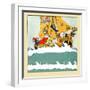 Saint Nicolas' Boat-Maud & Miska Petersham-Framed Art Print