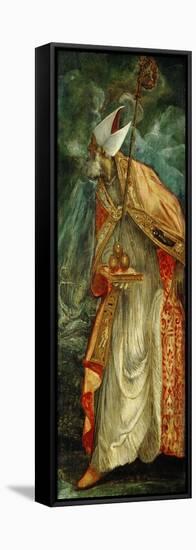 Saint Nicolas of Bari-Jacopo Robusti Tintoretto-Framed Stretched Canvas
