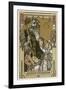 Saint Nicolas with Children, The Original Santa Claus-Heinrich Lefler-Framed Premium Giclee Print