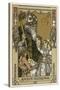 Saint Nicolas with Children, The Original Santa Claus-Heinrich Lefler-Stretched Canvas