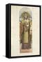Saint Nikita, Bishop of Novgorod, 1884-1889-Viktor Mikhaylovich Vasnetsov-Framed Stretched Canvas