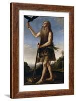 Saint Onuphrius, Ca. 1645, Spanish School-Francisco Collantes-Framed Giclee Print