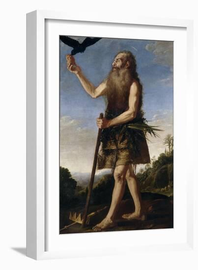 Saint Onuphrius, Ca. 1645, Spanish School-Francisco Collantes-Framed Giclee Print