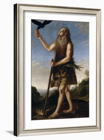 Saint Onuphrius, Ca. 1645, Spanish School-Francisco Collantes-Framed Giclee Print