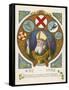 Saint Patrick Postcard Commemorating His Coming to Ireland 1500 Years Previously-null-Framed Stretched Canvas