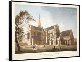 Saint Patrick's Cathedral, Dublin, 1793-James Malton-Framed Stretched Canvas