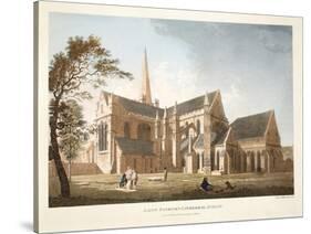 Saint Patrick's Cathedral, Dublin, 1793-James Malton-Stretched Canvas