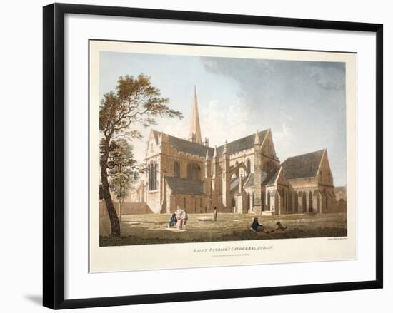 Saint Patrick's Cathedral, Dublin, 1793-James Malton-Framed Giclee Print