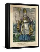 Saint Patrick-null-Framed Stretched Canvas