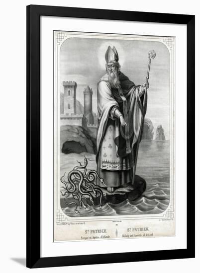 Saint Patrick-null-Framed Premium Giclee Print